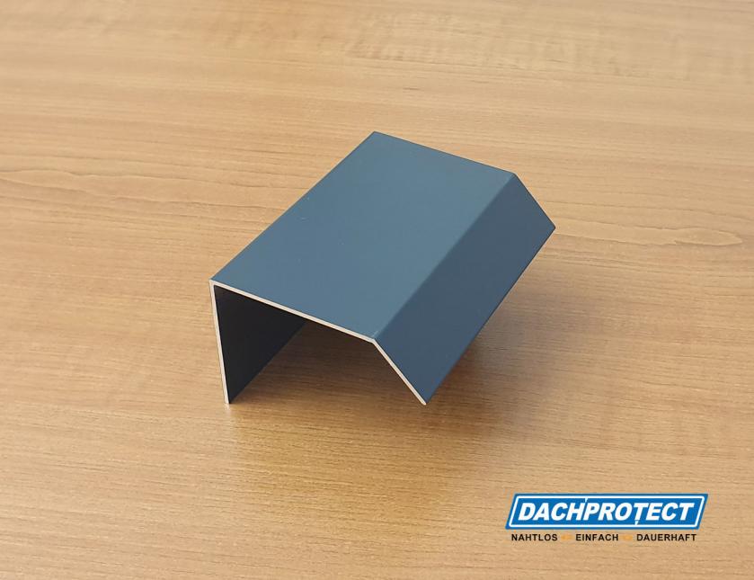 Verbinder ISOS, Anthrazit RAL 7016 für ISOS Dachrandprofile und Ecken